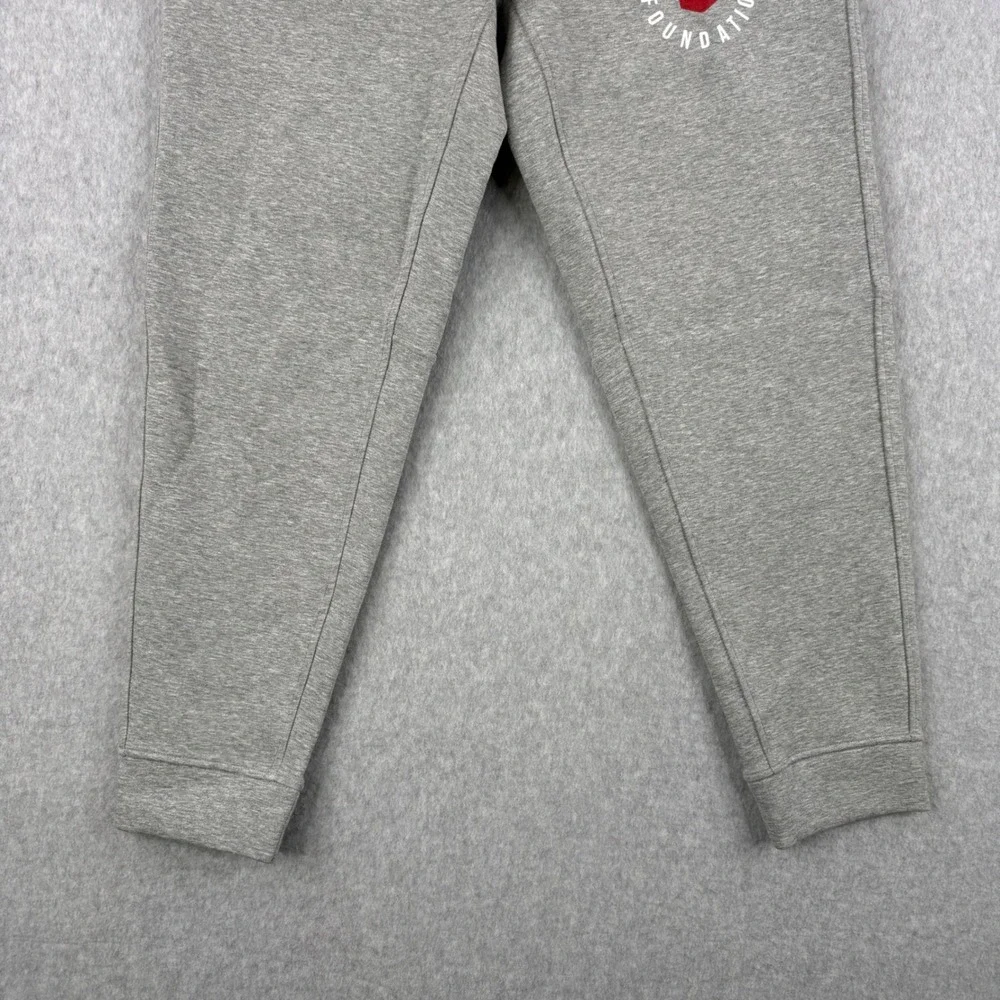 Ten Thousand Joggers Mens Medium Gray Sweatpants Fleece Easy Day Foundation Logo